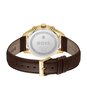 Montre BOSS BLACK STRATUS Homme 1514327 Analogue Cadran MINERAL Argenté Bracelet Cuir Brun Etanchéité 5BAR