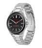 Montre HUGO COMPLETE Homme 1530323 Analogique Cadran Minéral Noir Bracelet Milanais Noir Clip / clasp Etanchéité 5 ATM