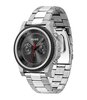 Montre HUGO BRAVE Homme 1530347 Analogue Cadran MINERAL Noir Bracelet Acier inoxydable Acier Clip / clasp Etanchéité 5BAR