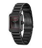 Montre HUGO THRIVE ANALOG Homme 1530383 Analogue Cadran MINERAL Noir Bracelet Acier Noir Etanchéité 5BAR