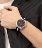 Montre HUGO GRAIL SPORT Homme 1530397 Analogue Cadran MINERAL Noir Bracelet Silicone Noir Etanchéité 5BAR