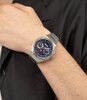 Montre HUGO GRAIL SPORT Homme 1530400 Analogue Cadran MINERAL Bleu Bracelet Acier inoxydable Acier Etanchéité 5BAR
