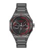 Montre HUGO GRAIL SPORT Homme 1530401 Analogue Cadran MINERAL Noir Bracelet Acier Gris Etanchéité 5BAR