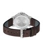 Montre HUGO SMOOTH Homme 1530418 Analogue Cadran MINERAL Vert Bracelet Cuir Brun Etanchéité 3BAR