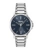 Montre HUGO SMOOTH Homme 1530419 Analogue Cadran MINERAL Bleu Bracelet Acier inoxydable Acier Etanchéité 3BAR