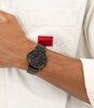 Montre HUGO SMOOTH Homme 1530421 Analogue Cadran MINERAL Noir Bracelet Acier Noir Etanchéité 3BAR