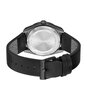 Montre HUGO WORK Homme 1530423 Analogue Cadran MINERAL Noir Bracelet Cuir Noir Etanchéité 5BAR