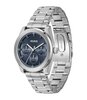 Montre HUGO WORK Homme 1530424 Analogue Cadran MINERAL Bleu Bracelet Acier inoxydable Acier Etanchéité 5BAR