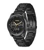Montre HUGO WORK Homme 1530426 Analogue Cadran MINERAL Noir Bracelet Acier Noir Etanchéité 5BAR