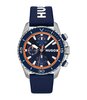 Montre HUGO DIVE Homme 1530428 Analogue Cadran MINERAL Bleu Bracelet Silicone Bleu Etanchéité 5BAR