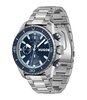 Montre HUGO DIVE Homme 1530429 Analogue Cadran MINERAL Bleu Bracelet Acier inoxydable Acier Etanchéité 5BAR