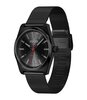 Montre HUGO ARK Homme 1530440 Analogue Cadran MINERAL Noir Bracelet Acier Noir Etanchéité 5BAR