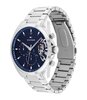 Montre TOMMY HILFIGER BAKER Homme 1710448 Analogue Cadran MINERAL Bleu Bracelet Acier inoxydable Acier BOUCLE DEPLOYANTE Etanchéité 5ATM