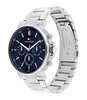 Montre TOMMY HILFIGER TYSON Homme 1710588 Analogue Cadran MINERAL Bleu Bracelet Acier inoxydable Acier Etanchéité 5BAR
