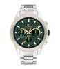 Montre TOMMY HILFIGER LARS (46MM) Homme 1710651 Analogue Cadran MINERAL Vert Bracelet Acier inoxydable Acier Etanchéité 5BAR