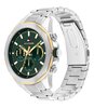 Montre TOMMY HILFIGER LARS (46MM) Homme 1710651 Analogue Cadran MINERAL Vert Bracelet Acier inoxydable Acier Etanchéité 5BAR