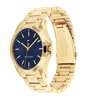 Horloge TOMMY HILFIGER BRUCE (43MM) Heren 1710679 Analoog Behuizing MINERAAL Blauw Bracelette Staal Geelgoudkleurig Etanchéiteiten 3BAR