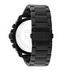 Horloge TOMMY HILFIGER MORGAN Heren 1710690 Analoog Behuizing MINERAAL Zwart Bracelette Staal Zwart Etanchéiteiten 5BAR