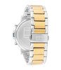 Montre TOMMY HILFIGER TYSON Homme 1710710 Analogue Cadran MINERAL Bleu Bracelet Acier inoxydable Acier / or jaune Etanchéité 5BAR