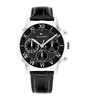 Horloge TOMMY HILFIGER TH-OXFORD Heren 1710725 Analoog Behuizing MINERAAL Zwart Bracelette Leer Zwart Etanchéiteiten 5BAR