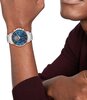 Montre TOMMY HILFIGER STEWART Homme 1710734 Analogue Cadran MINERAL Bleu Bracelet Acier inoxydable Acier Etanchéité 5BAR