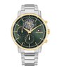 Montre TOMMY HILFIGER STEWART Homme 1710735 Analogue Cadran MINERAL Vert Bracelet Acier inoxydable Acier Etanchéité 5BAR