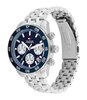 Montre TOMMY HILFIGER TH85 CHRONO Homme 1710743 Analogue Cadran MINERAL Bleu Bracelet Acier inoxydable Acier Etanchéité 5BAR