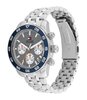 Montre TOMMY HILFIGER TH85 CHRONO Homme 1710744 Analogue Cadran MINERAL Gris Bracelet Acier inoxydable Acier Etanchéité 5BAR