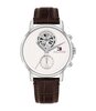 Horloge TOMMY HILFIGER STEWART Heren 1710746 Analoog Behuizing MINERAAL Wit Bracelette Leer Bruin Etanchéiteiten 5BAR