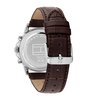 Horloge TOMMY HILFIGER STEWART Heren 1710746 Analoog Behuizing MINERAAL Wit Bracelette Leer Bruin Etanchéiteiten 5BAR