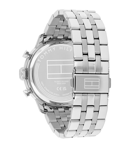 Montre TOMMY HILFIGER KENT Homme 1710753 Analogue Cadran MINERAL Bleu Bracelet Acier inoxydable Acier Etanchéité 5BAR