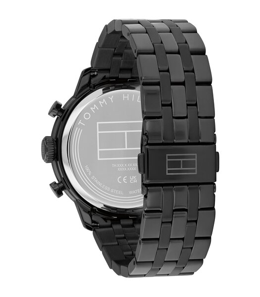 Montre TOMMY HILFIGER KENT Homme 1710755 Analogue Cadran MINERAL Bleu Bracelet Acier Gris Etanchéité 5BAR