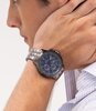 Montre TOMMY HILFIGER KENT Homme 1710755 Analogue Cadran MINERAL Bleu Bracelet Acier Gris Etanchéité 5BAR