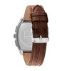 Horloge TOMMY HILFIGER TH-OXFORD Heren 1710760 Analoog Behuizing MINERAAL Blauw Bracelette Leer Bruin Etanchéiteiten 3BAR