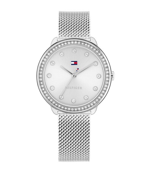 Montre TOMMY HILFIGER DEMI Femme 1782698 Analogue Cadran MINERAL Argenté Bracelet Acier inoxydable Acier Etanchéité 3BAR