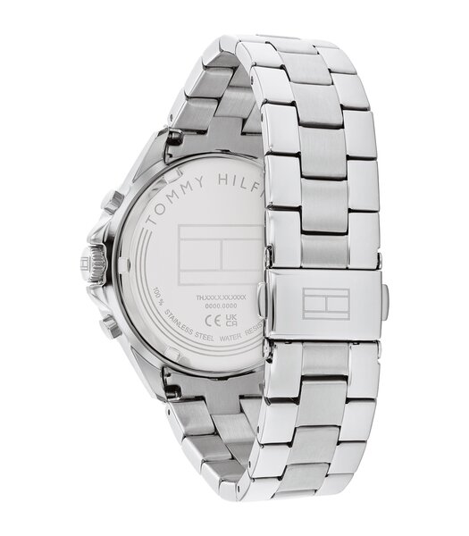 Montre TOMMY HILFIGER MELLIE Femme 1782707 Analogue Cadran MINERAL Argenté Bracelet Acier inoxydable Acier Etanchéité 5BAR