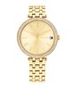 Horloge TOMMY HILFIGER NATALIE Dames 1782718 Analoog Behuizing MINERAAL Geelgoud Bracelette Staal Geelgoudkleurig Etanchéiteiten 3BAR