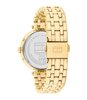 Horloge TOMMY HILFIGER NATALIE Dames 1782718 Analoog Behuizing MINERAAL Geelgoud Bracelette Staal Geelgoudkleurig Etanchéiteiten 3BAR