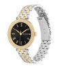 Horloge TOMMY HILFIGER NATALIE Dames 1782720 Analoog Behuizing MINERAAL Zwart Bracelette Roestvrij staal Staal / geelgoudkleurig Etanchéiteiten 3BAR