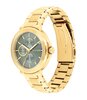 Montre TOMMY HILFIGER LORI Femme 1782755 Analogue Cadran MINERAL Vert Bracelet Acier Or jaune Etanchéité 5BAR