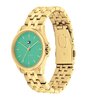 Montre TOMMY HILFIGER JADE Femme 1782774 Analogue Cadran MINERAL Vert Bracelet Acier Or jaune Etanchéité 3BAR