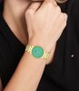 Montre TOMMY HILFIGER JADE Femme 1782774 Analogue Cadran MINERAL Vert Bracelet Acier Or jaune Etanchéité 3BAR