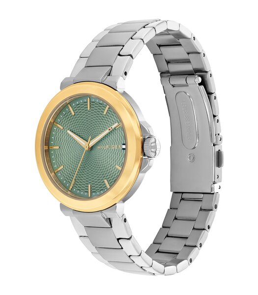 Montre TOMMY HILFIGER LORI Femme 1782778 Analogue Cadran MINERAL Vert Bracelet Acier inoxydable Acier Etanchéité 5BAR