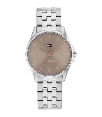 Montre TOMMY HILFIGER JADE Femme 1782801 Analogue Cadran MINERAL Brun Bracelet Acier inoxydable Acier Etanchéité 3BAR