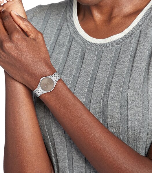Montre TOMMY HILFIGER JADE Femme 1782801 Analogue Cadran MINERAL Brun Bracelet Acier inoxydable Acier Etanchéité 3BAR