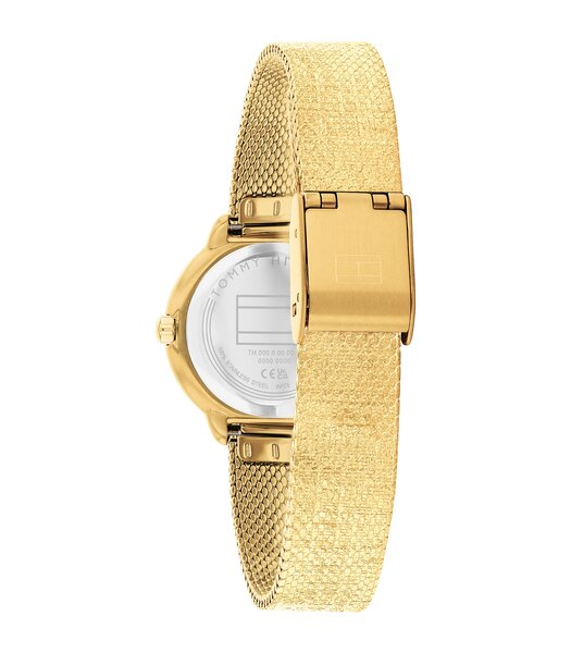 Montre TOMMY HILFIGER DEMI Femme 1782812 Analogue Cadran MINERAL Vert Bracelet Acier Or jaune Etanchéité 3BAR