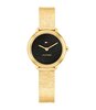 Montre TOMMY HILFIGER DEMI Femme 1782813 Analogue Cadran MINERAL Noir Bracelet Acier Or jaune Etanchéité 3BAR