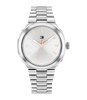 Montre TOMMY HILFIGER GEORGIA Femme 1782817 Analogue Cadran MINERAL Argenté Bracelet Acier inoxydable Acier Etanchéité 3BAR