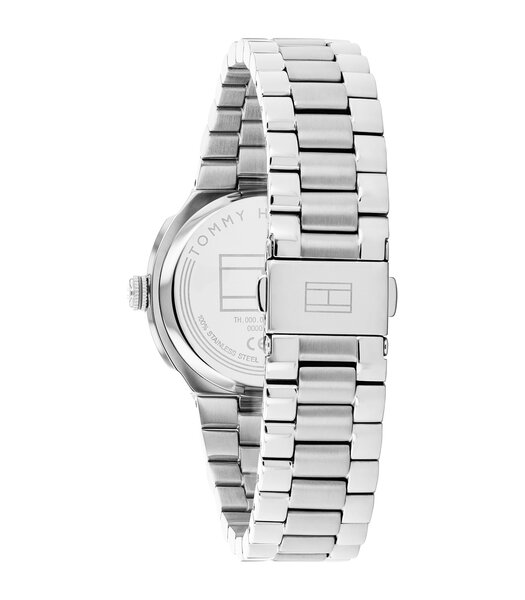 Montre TOMMY HILFIGER GEORGIA Femme 1782817 Analogue Cadran MINERAL Argenté Bracelet Acier inoxydable Acier Etanchéité 3BAR