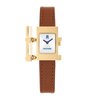 Montre TOMMY HILFIGER TH85 Femme 1782822 Analogue Cadran MINERAL Argenté Bracelet Cuir Brun Etanchéité 3BAR